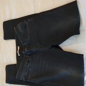 Levi 711 Skinny Jean Black Blue